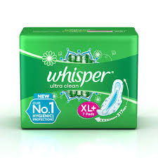 WHISPER ULTRA GREEN XL 7PADS